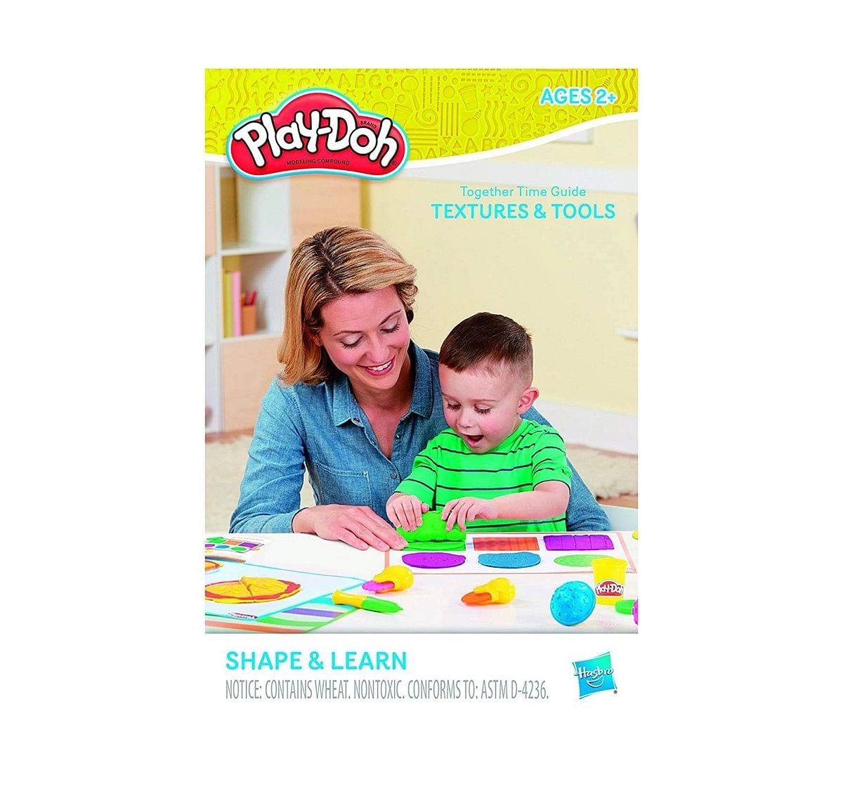 Play-Doh Shape and Learn Textures and Tools   Clay & Dough for Kids age 12M+ 