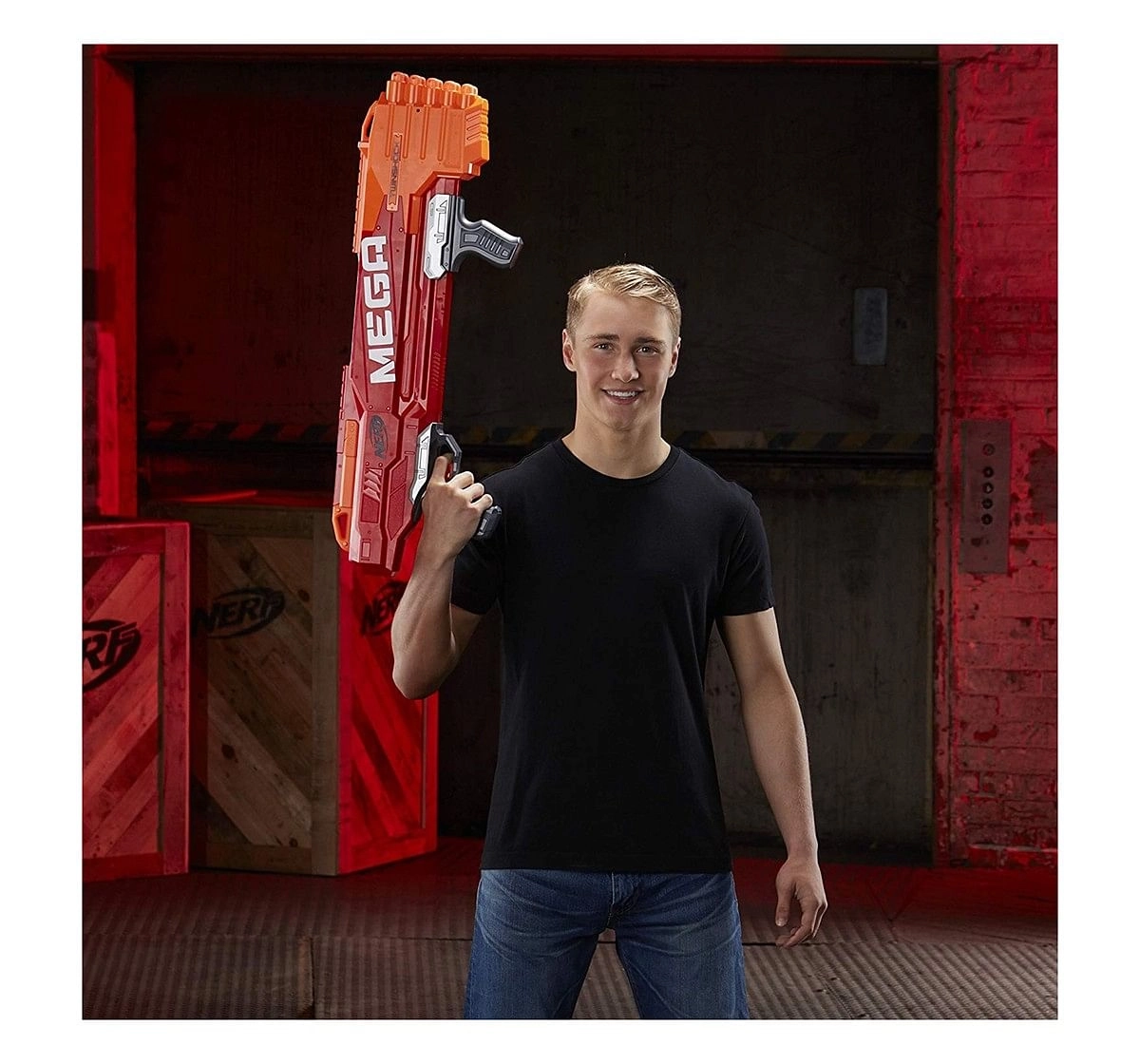 Nerf Mega Twinshock Figure Action Gun Blasters for Kids age 8Y+ 