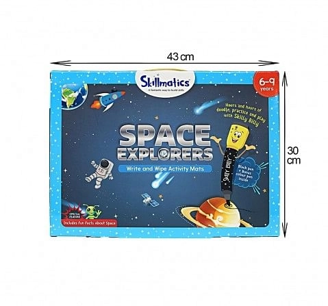  Skillmatics Educational Game Space Explorers 6-9 Years, Multi Color Games for Kids age 6Y+ 