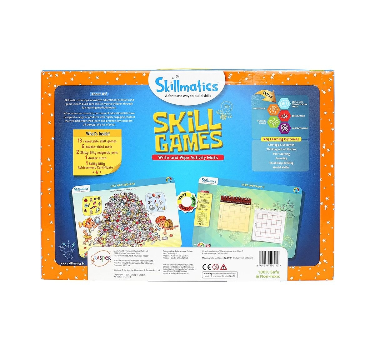 Skillmatics Educational Game: Skill Games (6-99 Years) | Fun Learning Games And Activities For Kids Games for Kids age 6Y+ 