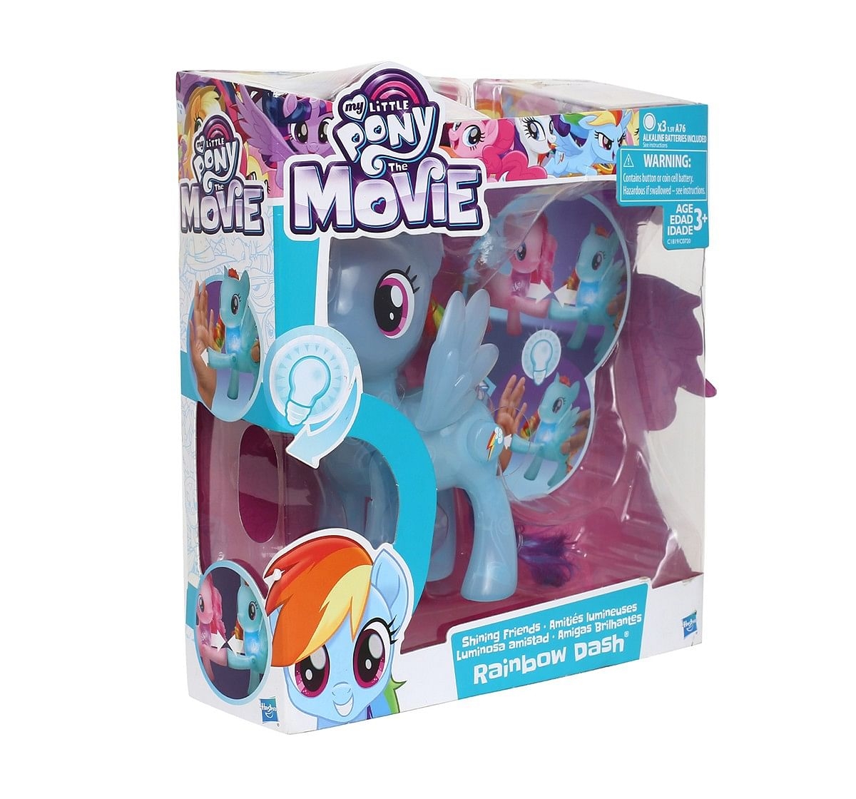 My Little Pony Shining Friends Rainbow Dash Figure Collectible Dolls for age 3Y+ 