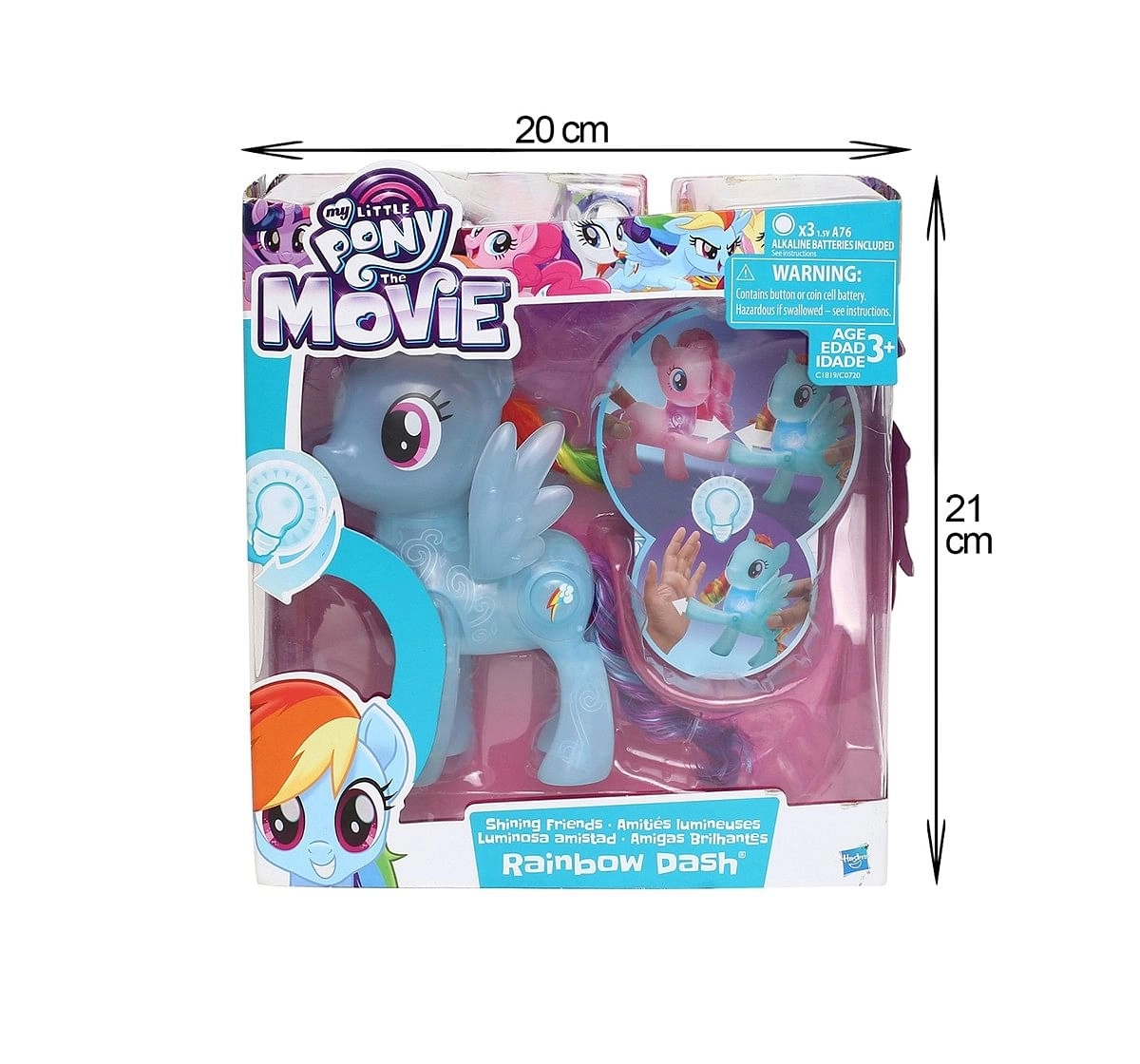 My Little Pony Shining Friends Rainbow Dash Figure Collectible Dolls for age 3Y+ 