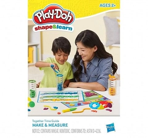 Play-Doh Shape and Learn Make and Measure  Clay & Dough for Kids age 24M+ 