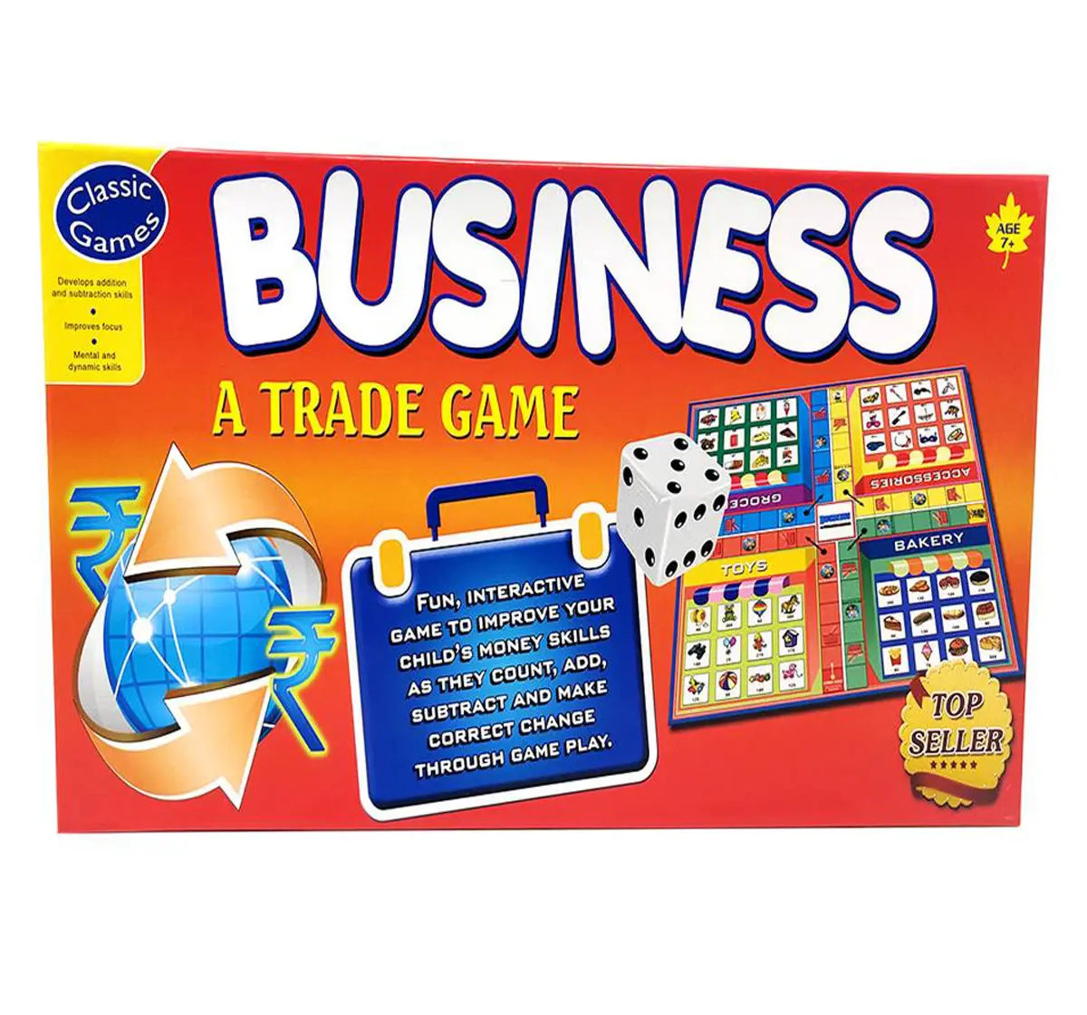 Sterling Business Board Game,  7Y+(Multicolour)