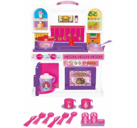 Toyzone Disney Princess Kitchen Set Multicolour, 3Y+