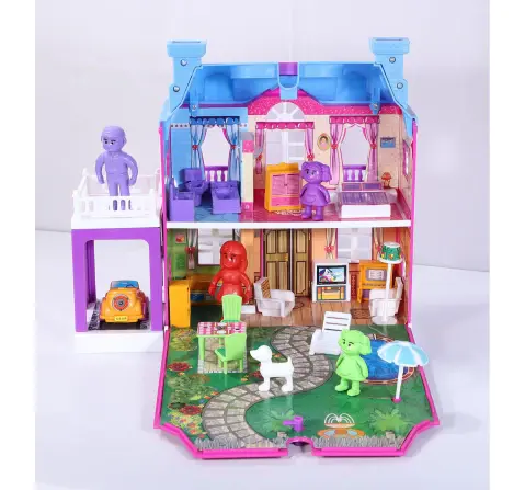 Toyzone Dream Palace Doll House Multicolour, 3Y+