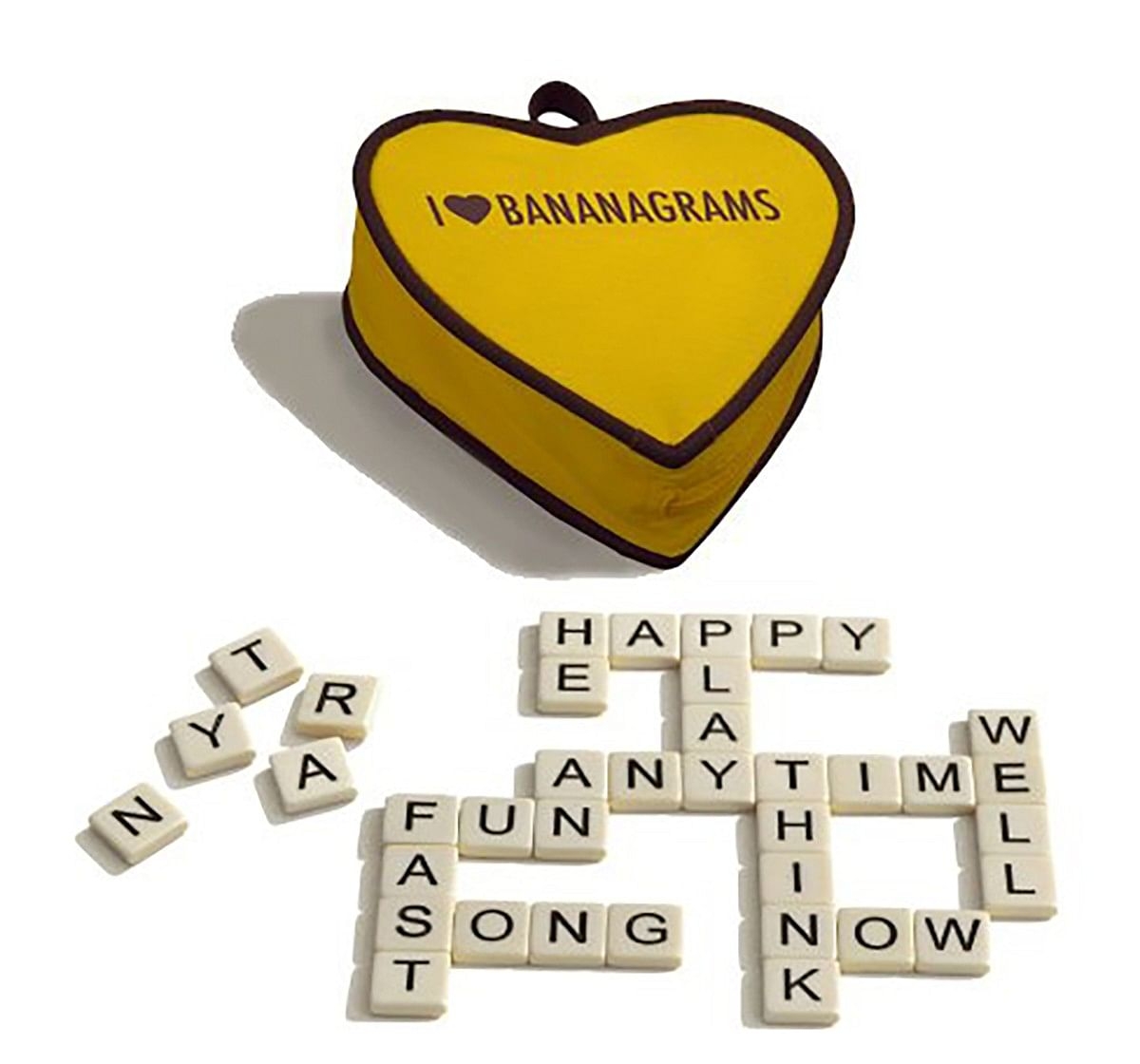 Banangrams I Heart Word Game for Kids age 6Y+