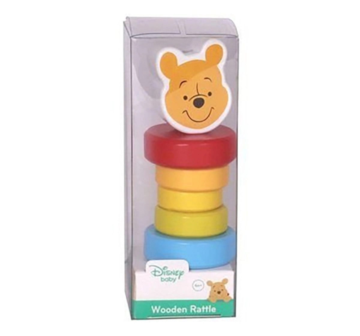 Disney Winnie Wooden Rattle for Kids age 6M+