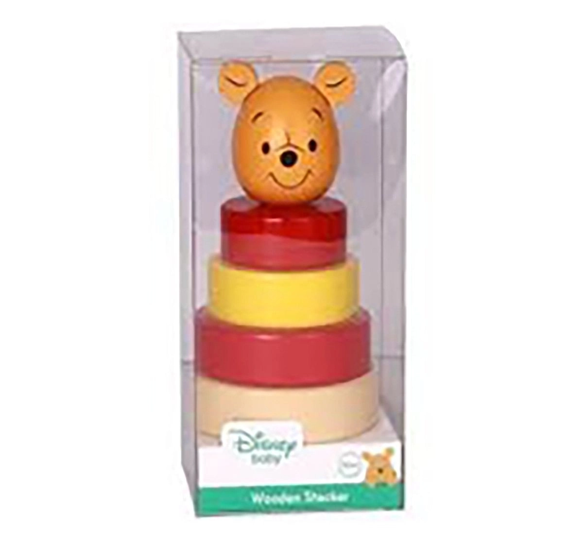 Disney Winnie 5PC Wooden Stacker for Kids age 1Y+ 