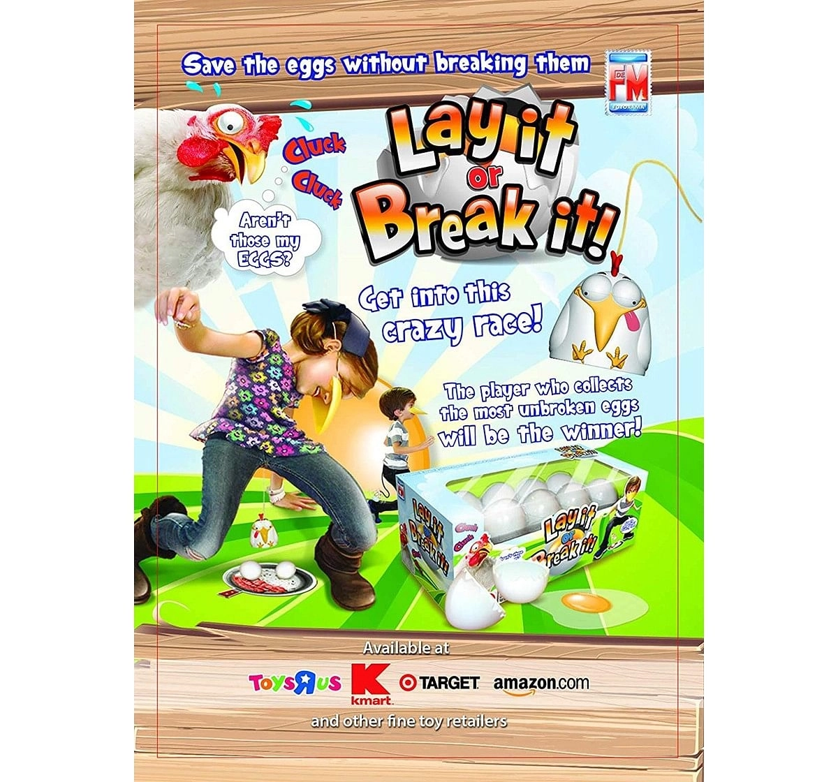 Fotorama Lay It Or Break It Action Game Games for Kids age 4Y+ 