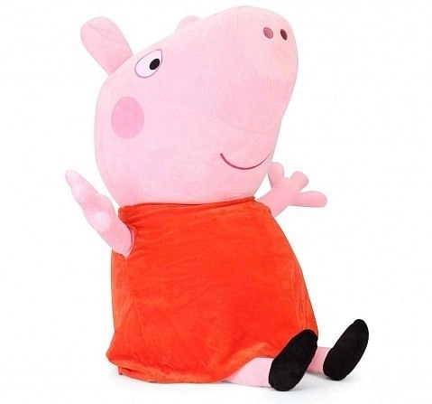Peppa George Pig  Multi Color 46 Cm Soft Toy for Kids age 0M+ (Orange)