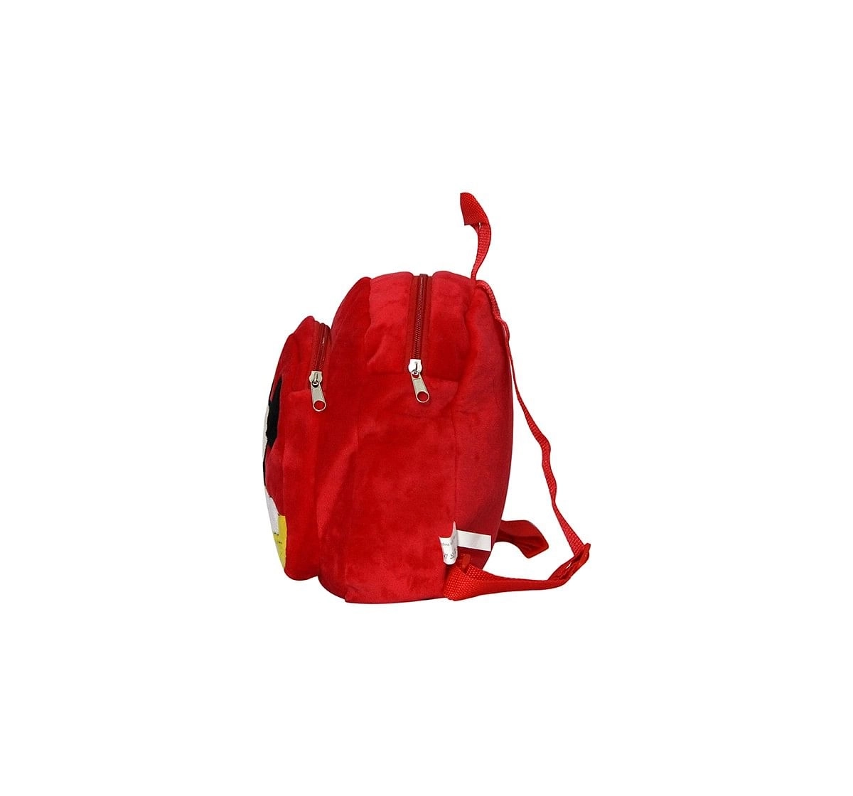Disney Happiness Mickey Mouse Backpack_Red Plush Accessories for Kids age 12M+ - 25.4 Cm 