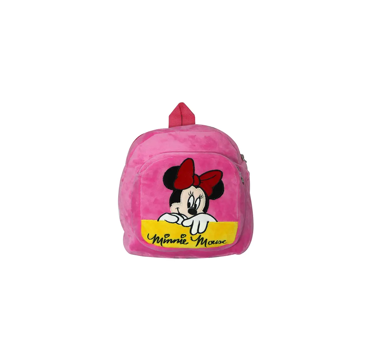 43% OFF on DISNEY Mickey and Minnie Plush Bag School Bag(Red, 12 inch) on  Flipkart | PaisaWapas.com