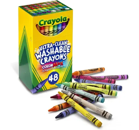 Crayola Ultra Clean Crayons, 48 pieces, 3Y+