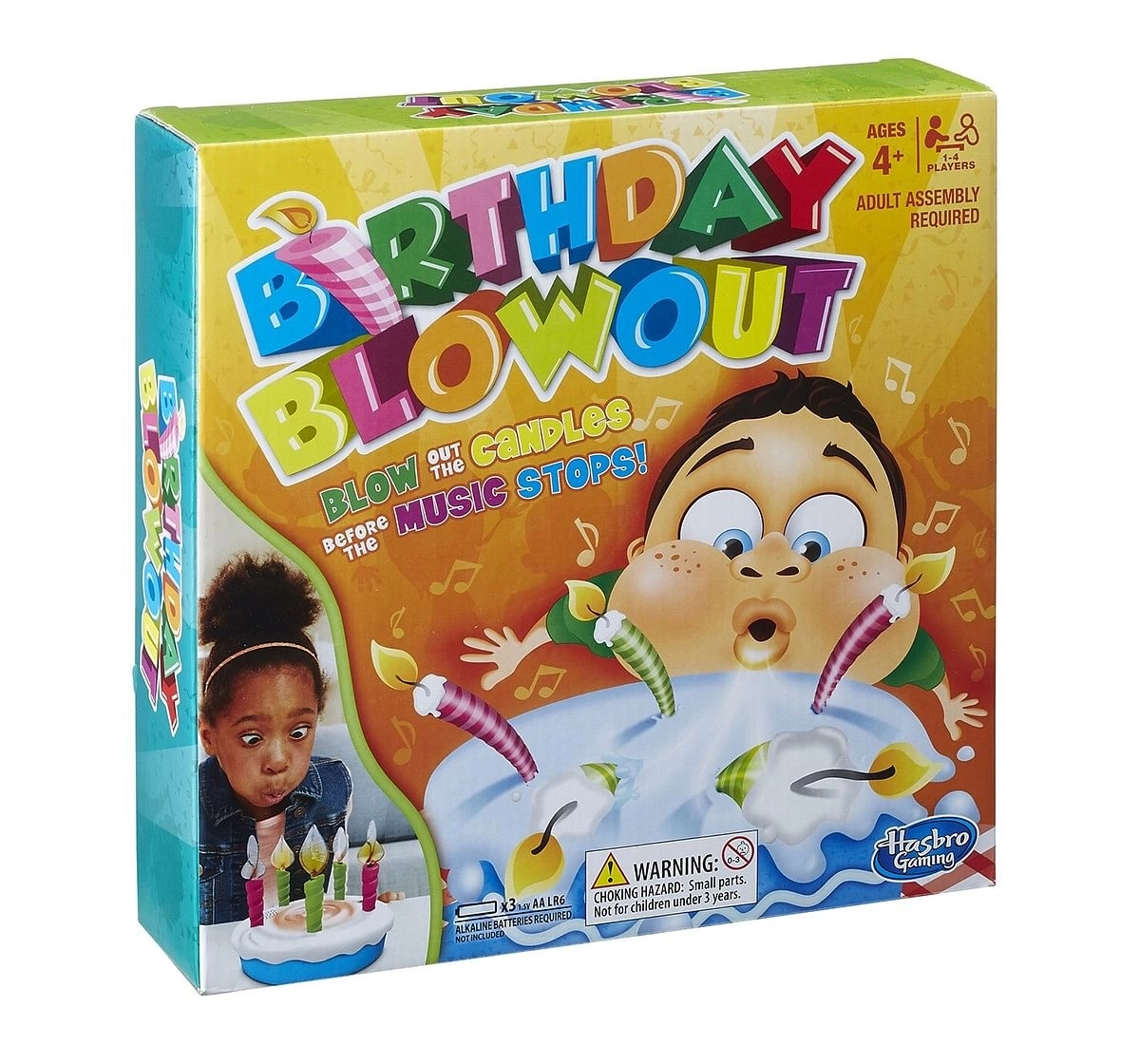 Hasbro Gaming Birthday Blowout Board Games for Kids age 4Y+ 