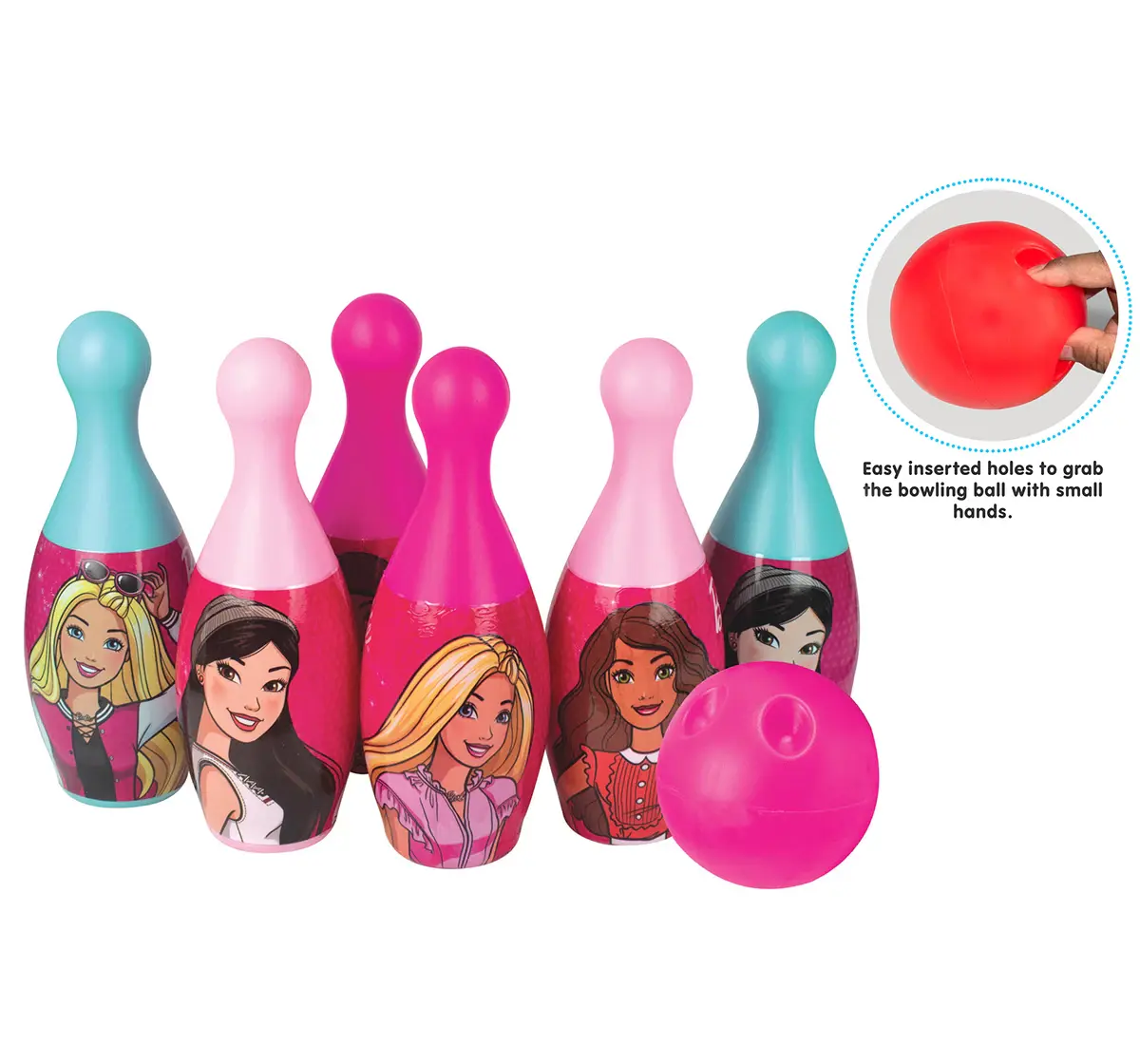 ITOYS Unicorn Bowling Set, Multicolour, 3Y+