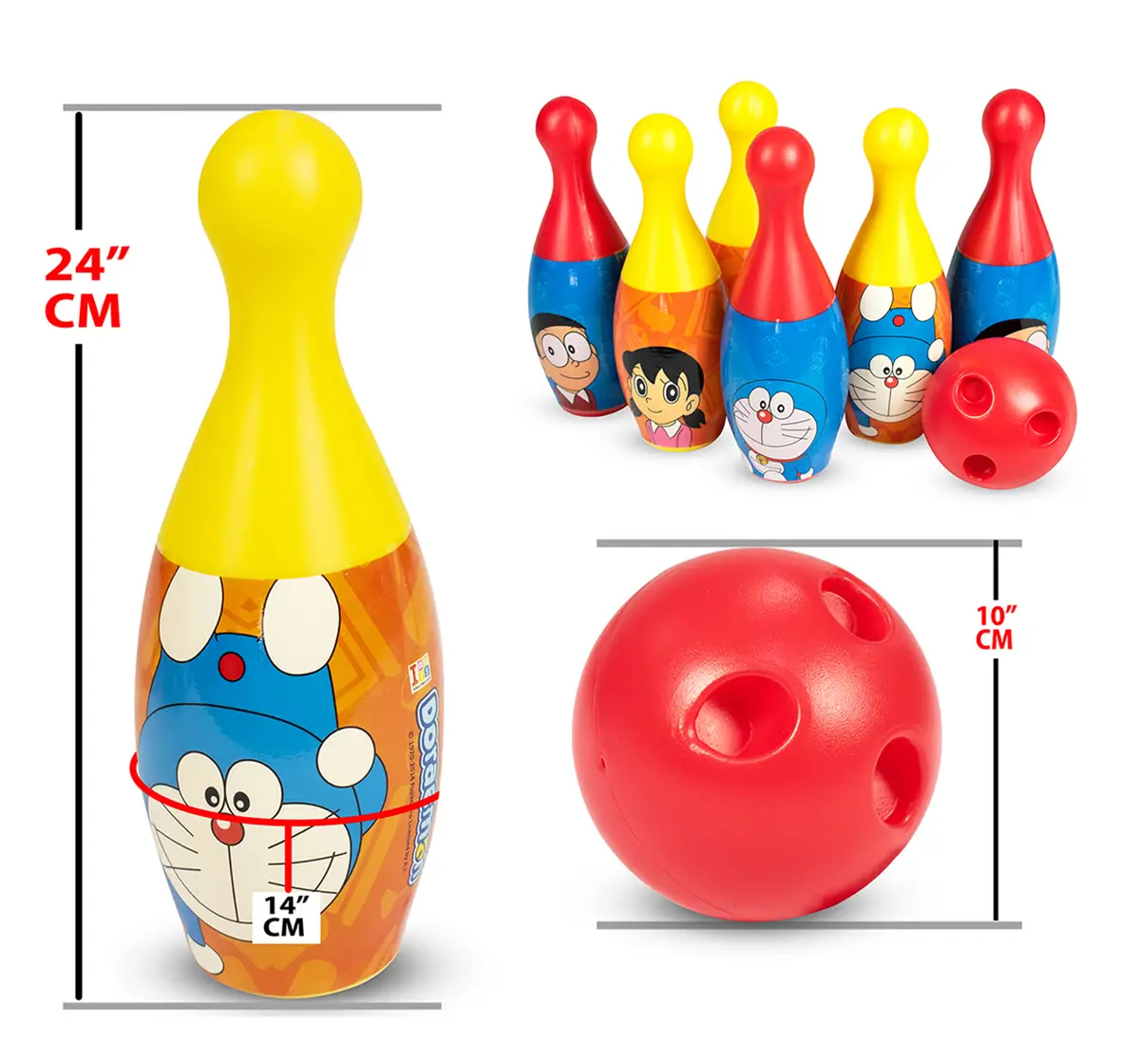 IToys Disney Bowling Set Assorted, Unisex, 2Y+ (Multicolor)