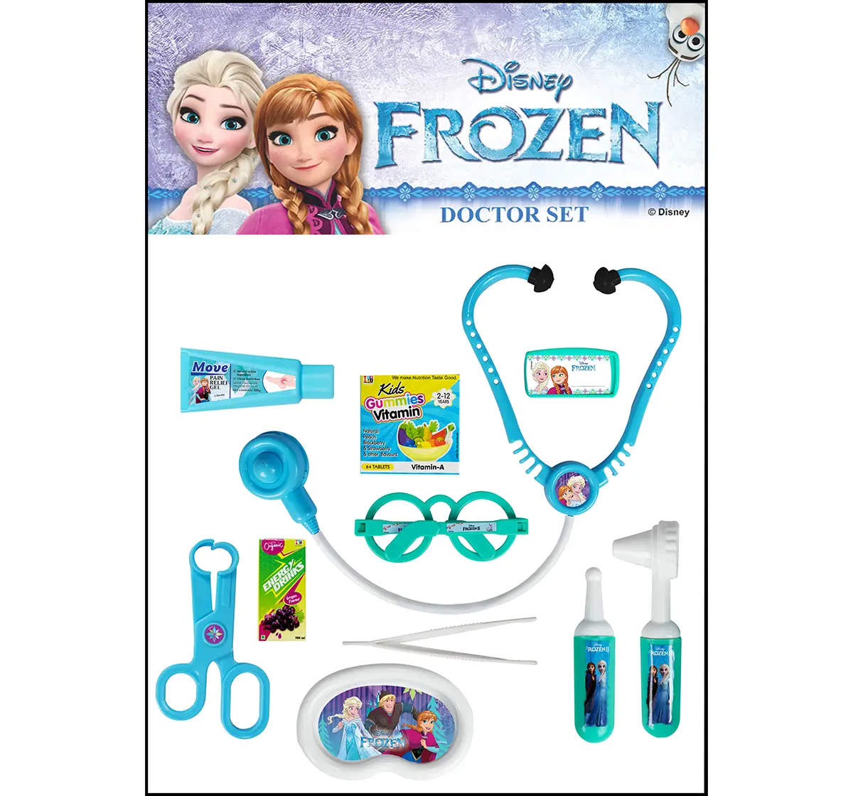 Disney Doctor Set Role play toys for kids, Assorted, 3Y+