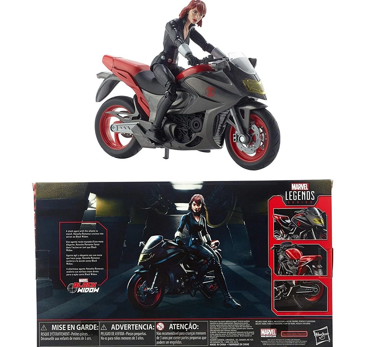 Marvel Legends Series 6-Inch Ghost Rider With Flame Cycle Action Figures for Kids age 4Y+ 