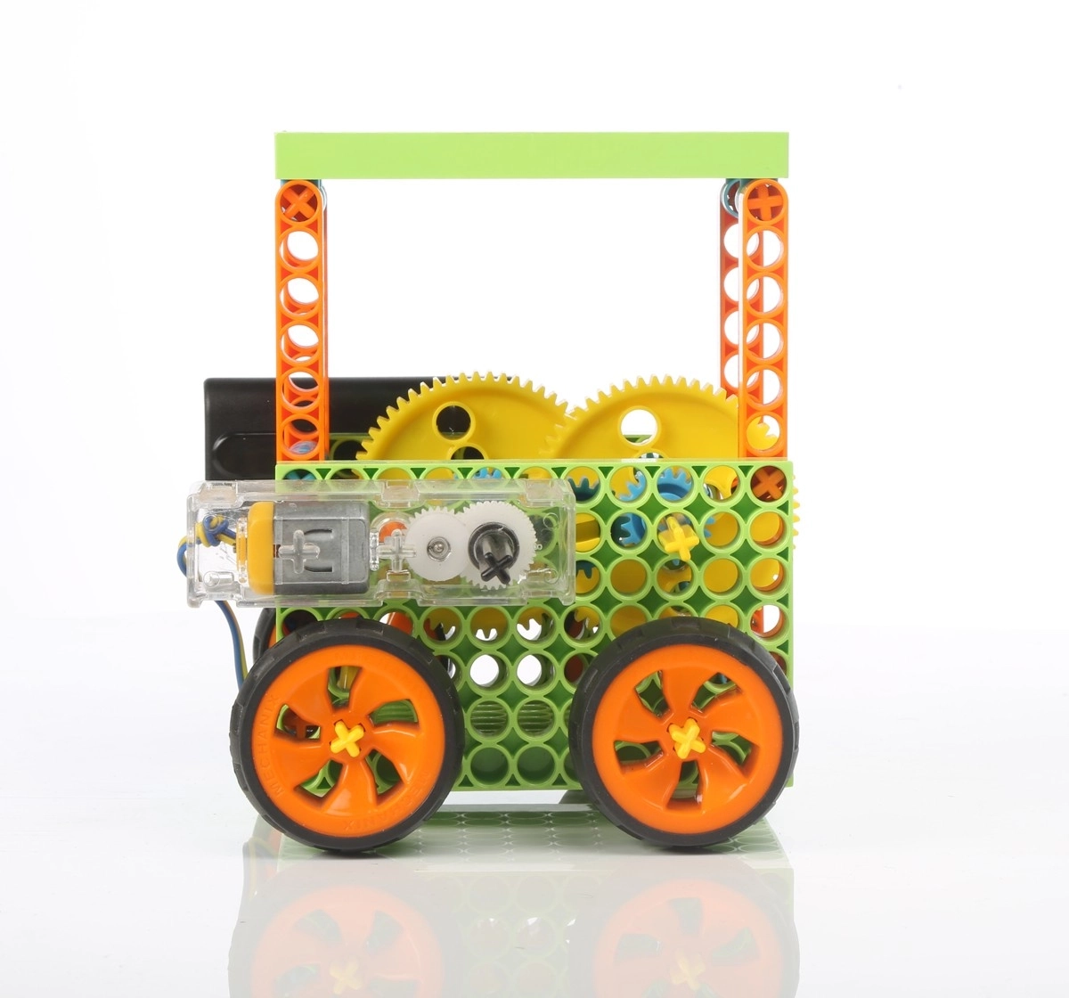 Blix Gear Box Construction Set (Multicolour), Construction Toy,Science Kit, Building Blocks, Diy Toy, Boys & Girls, Multicolour, 8Y+