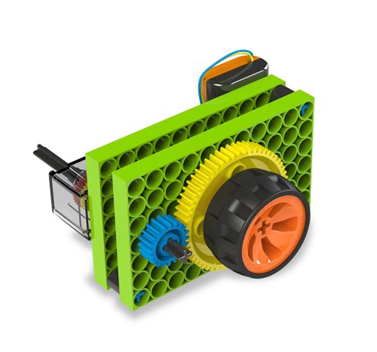 Blix Gear Box Construction Set (Multicolour), Construction Toy,Science Kit, Building Blocks, Diy Toy, Boys & Girls, Multicolour, 8Y+