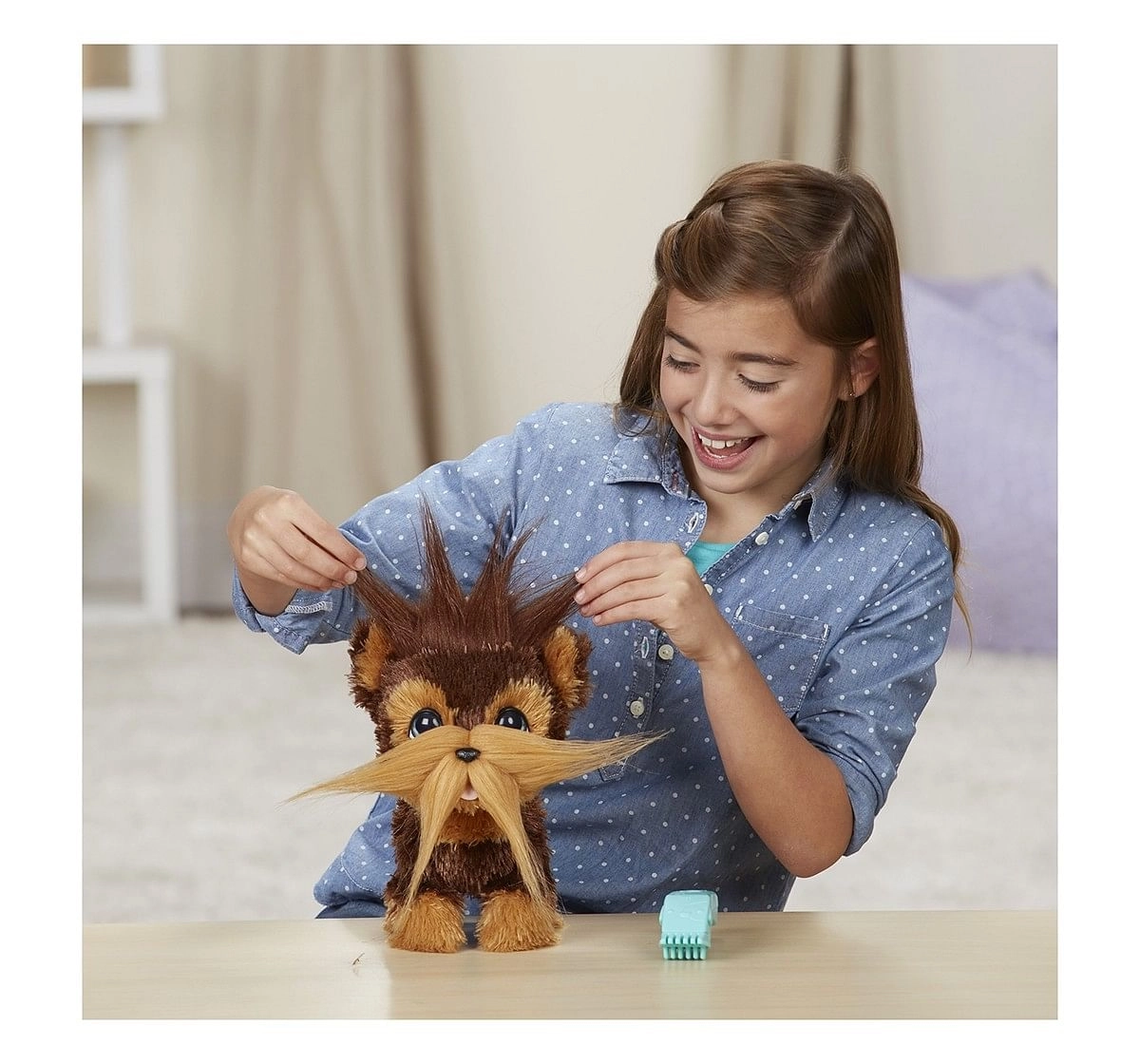 Furreal Shaggy Shawn  Interactive Soft Toys for age 4Y+ - 24.13 Cm 