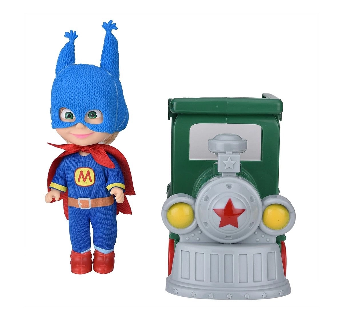 Masha And The Bear Masha Superhero With Train Roleplay sets for age 3Y+ 