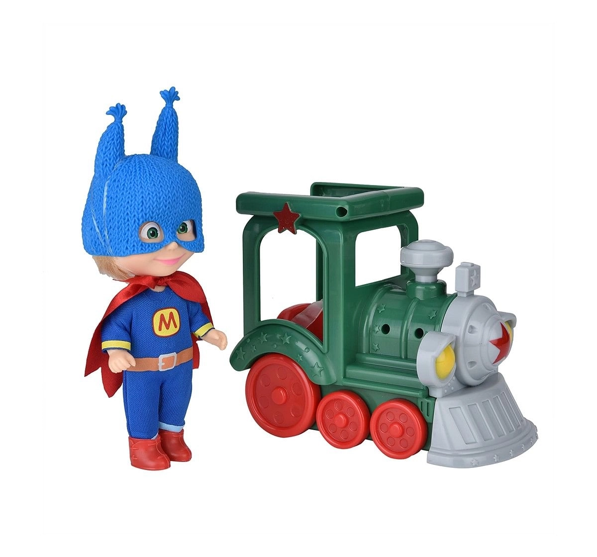 Masha And The Bear Masha Superhero With Train Roleplay sets for age 3Y+ 