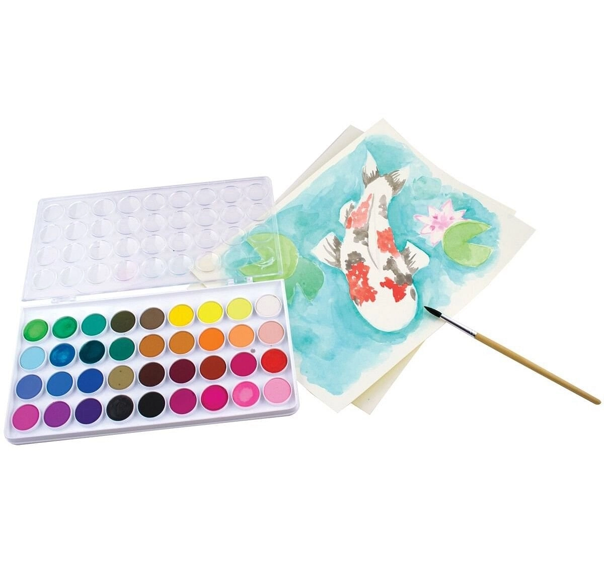 Ooly Lil Watercolor Paint Pods School Stationery for Kids age 3Y+ 