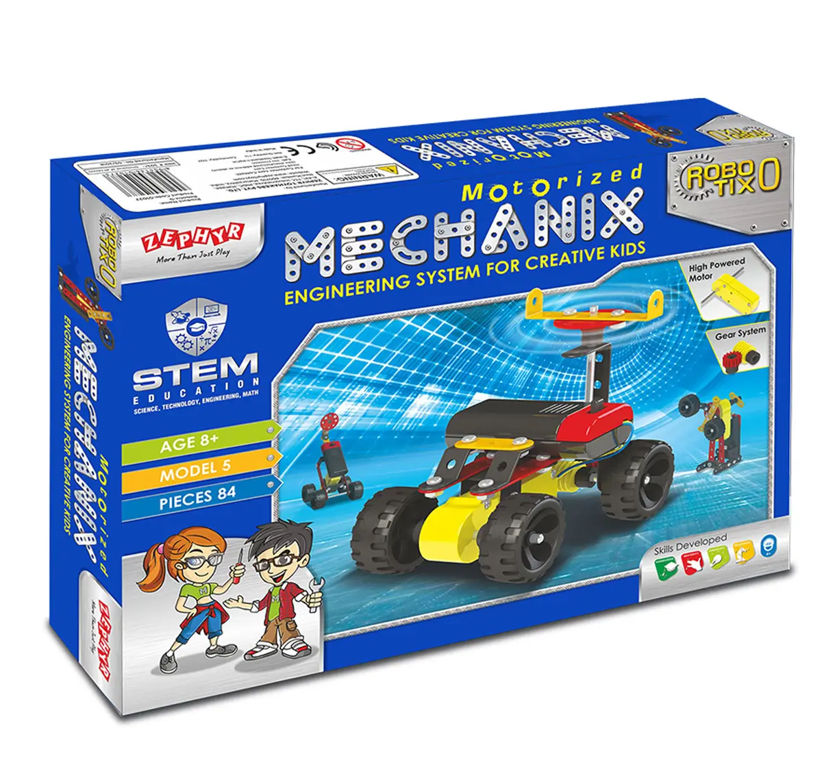 Mechanix Metal Mechanix Robotix Motorised Construction set Multicolor 7Y+