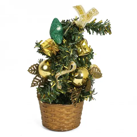 Boing Christmas Tree Decorations, 20cm, Gold