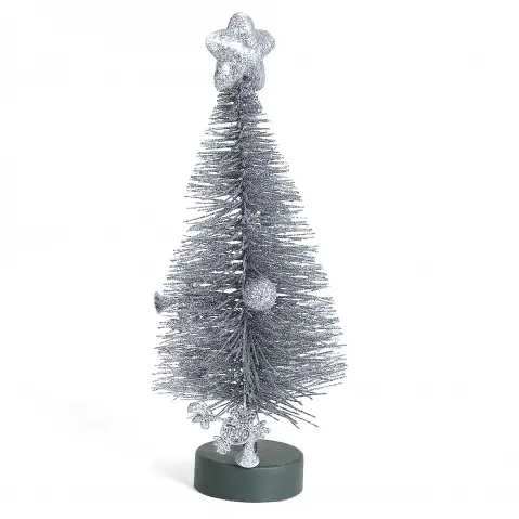 Boing Christmas Tree Decorations, 22cm, Silver