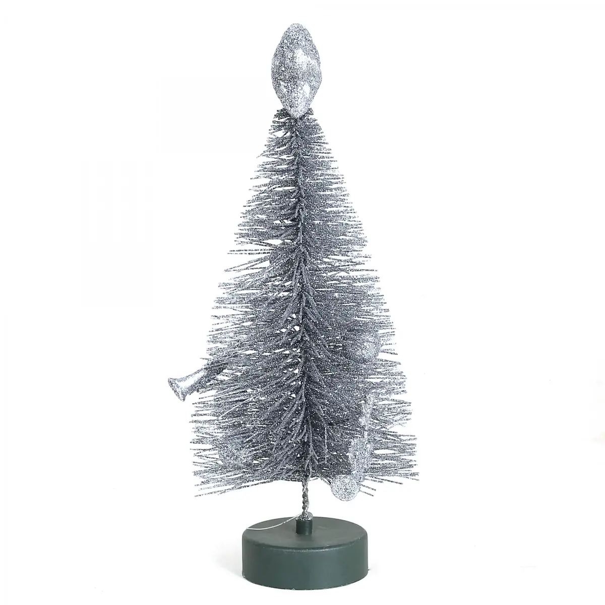 Boing Christmas Tree Decorations, 22cm, Silver