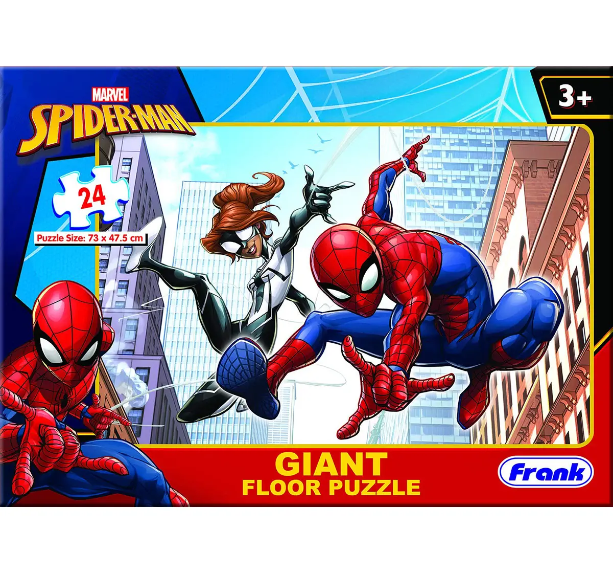 Shop Frank Marvel'S Spider-Man Giant Floor Puzzle For 3 Year Old