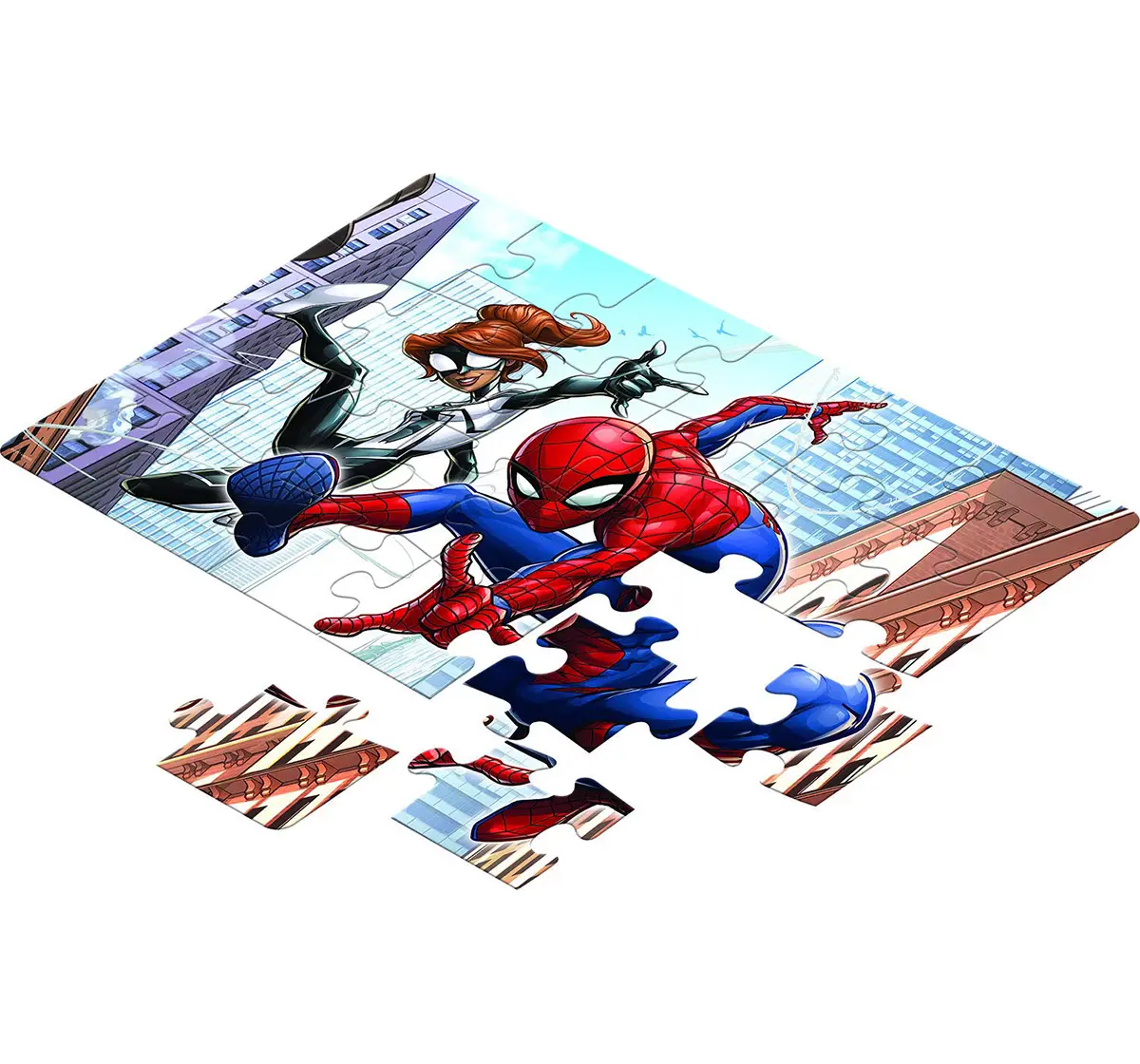 Mega Puzzles Breakthrough Level Three Spiderman Puzzle - Breakthrough Level  Three Spiderman Puzzle . Buy Spiderman toys in India. shop for Mega Puzzles  products in India.
