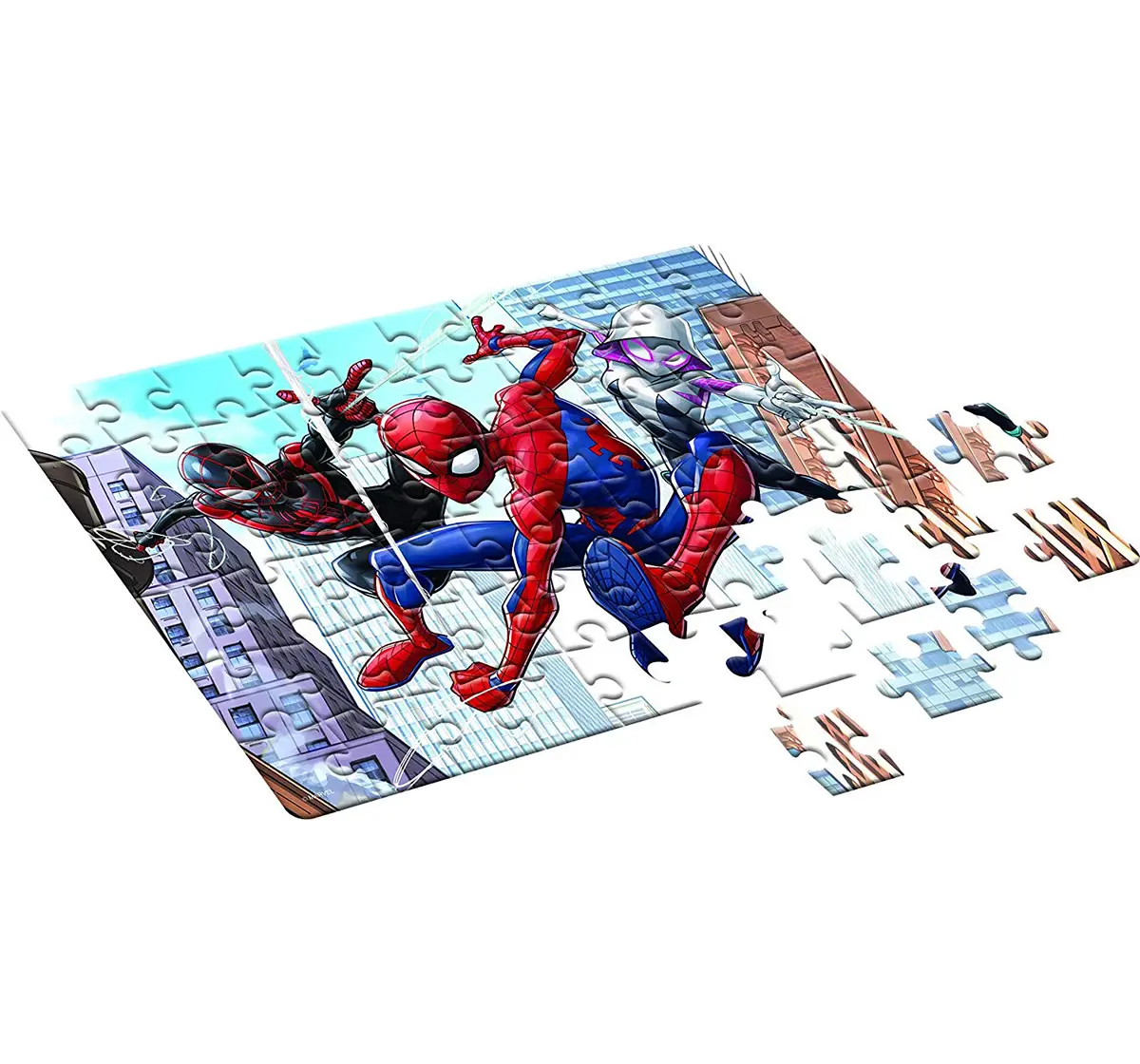 Spiderman 2 X 100 Spider-Man Puzzle Multicolor