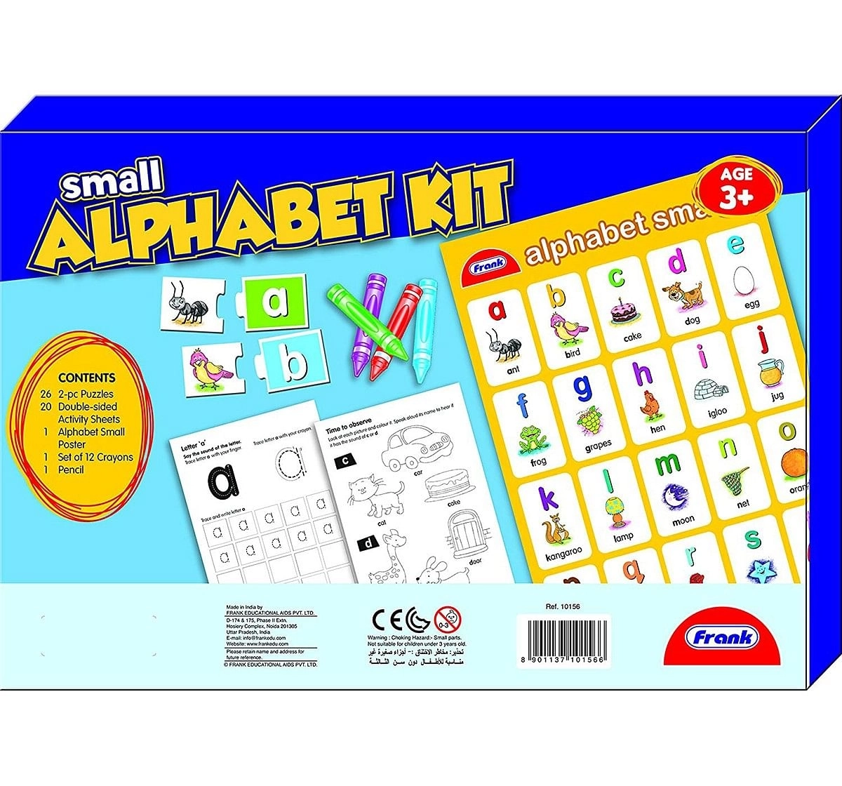 Frank  Small Alphabet Kit  Puzzle for Kids age 3Y+ 