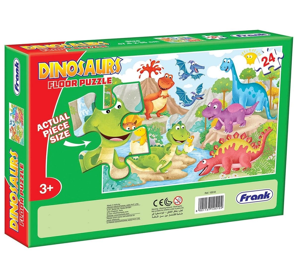 Frank Dinosaurs Floor Puzzle for Kids age 3Y+ 