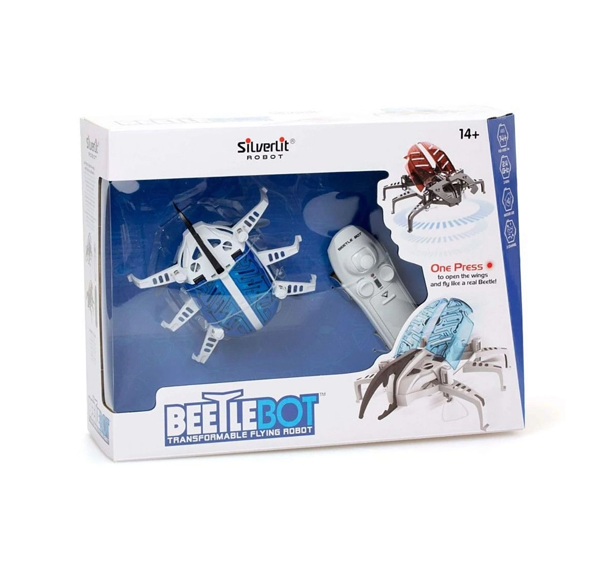 Silverlit Beetle Bot A Transformable R/C Remote Control Toys for Kids age 14Y+ 