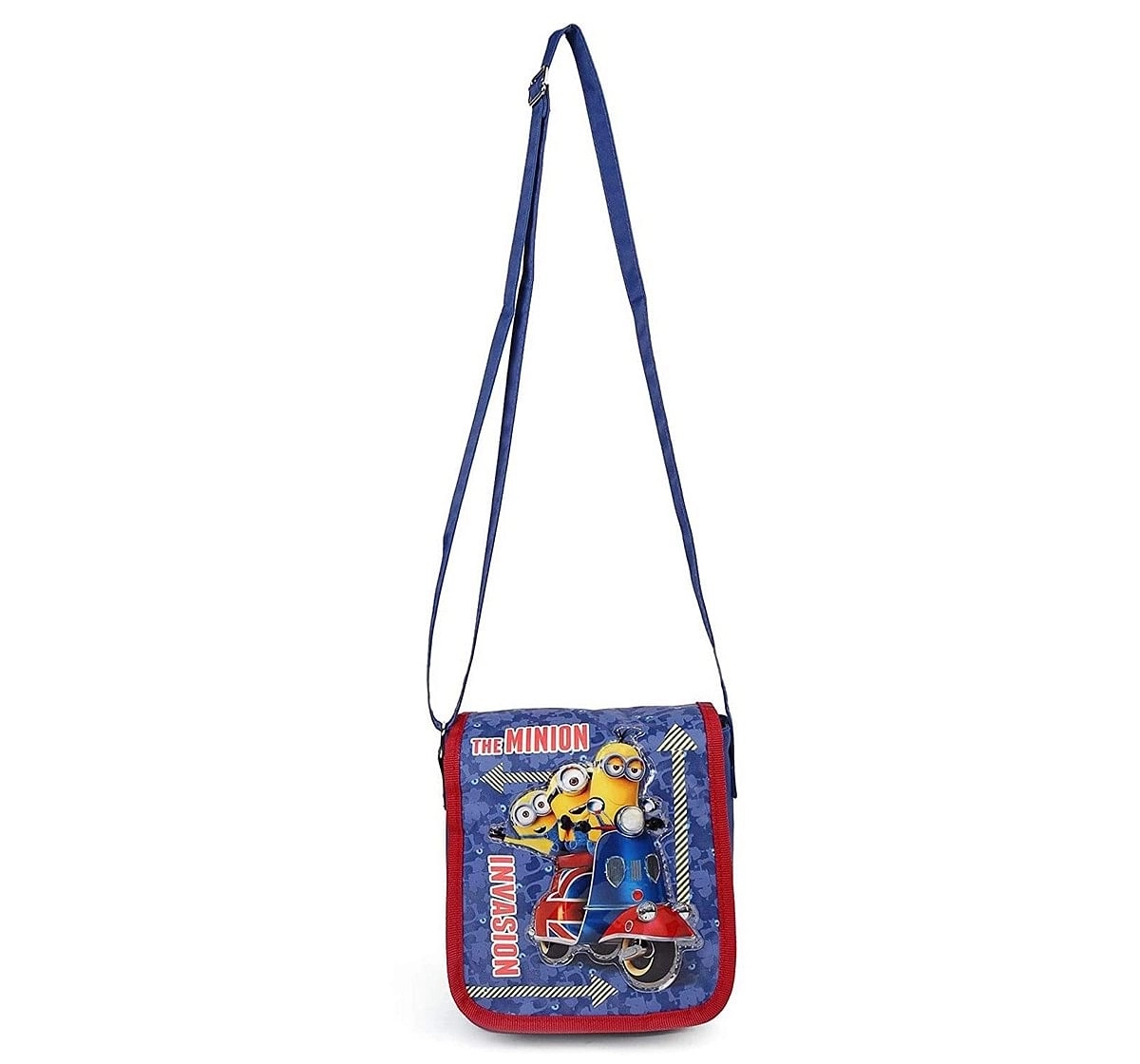 Minion Invasion Blue Sling Bag for Kids age 3Y+ 