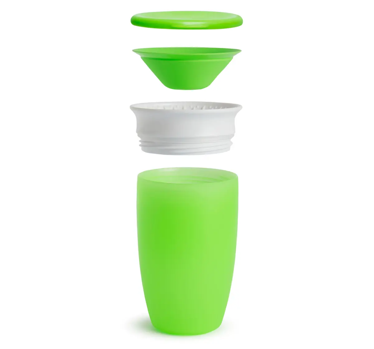 Munchkin 10oz Miracle 360° Trainer Cup™ With lid, Green