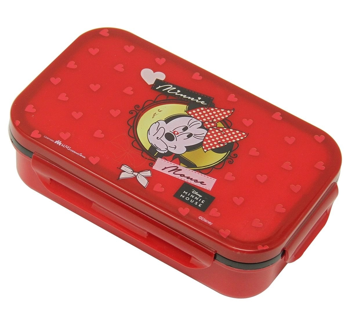 Disney Insulated Lunch Box Minnie Lunch Bags & Boxes for Kids age 3Y+ (Red)