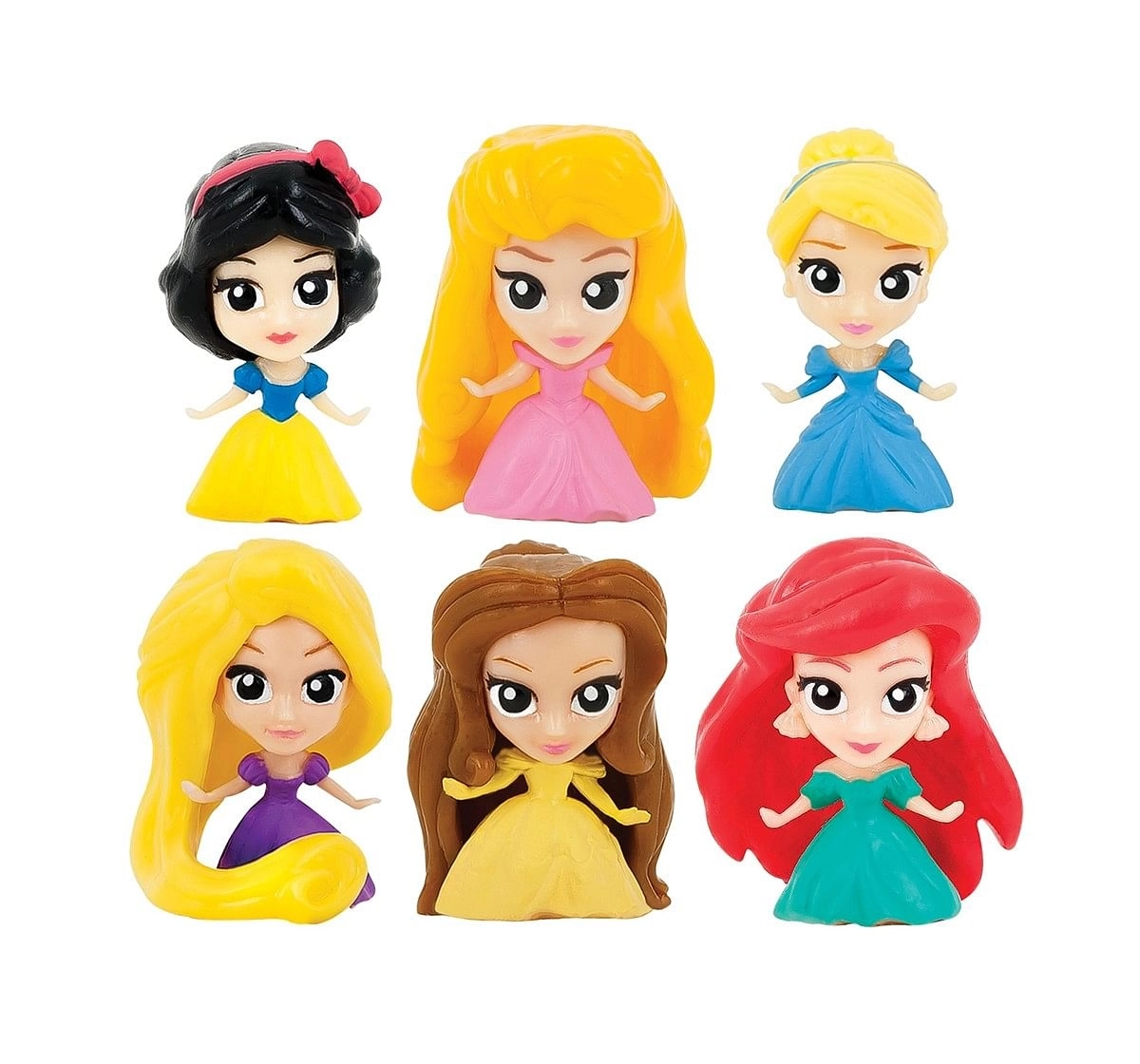 Fash'Ems Squishy Disney Princess S1 Toy Figures for Kids age 4Y+ 