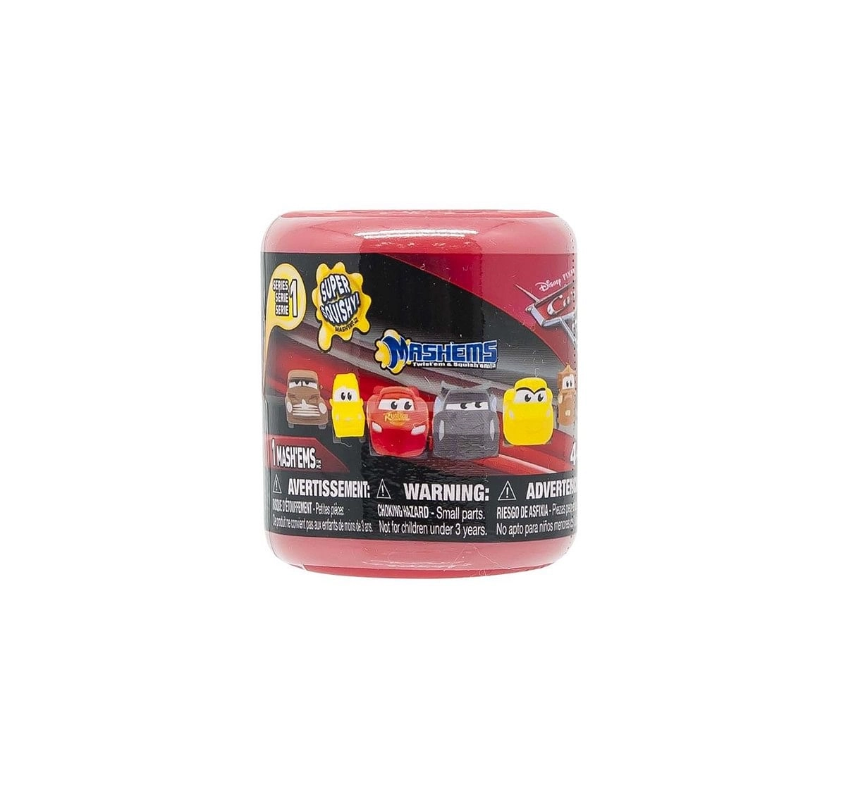Mash'Ems Squishy Cars 3 S1 Toy Figures for Kids age 4Y+ 