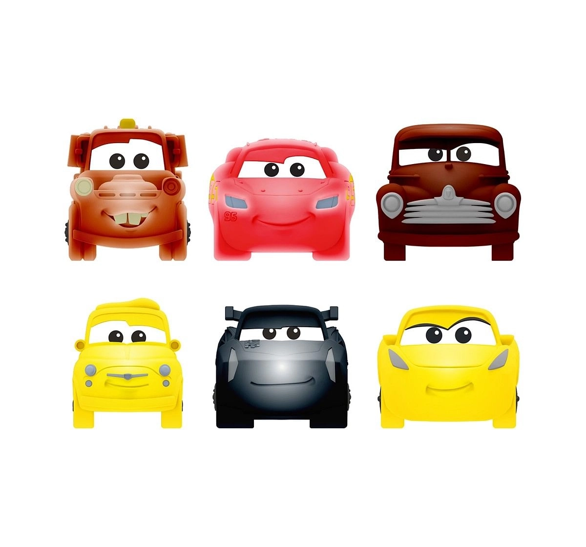 Mash'Ems Squishy Cars3 S2 Toy Figures for Kids age 4Y+ 