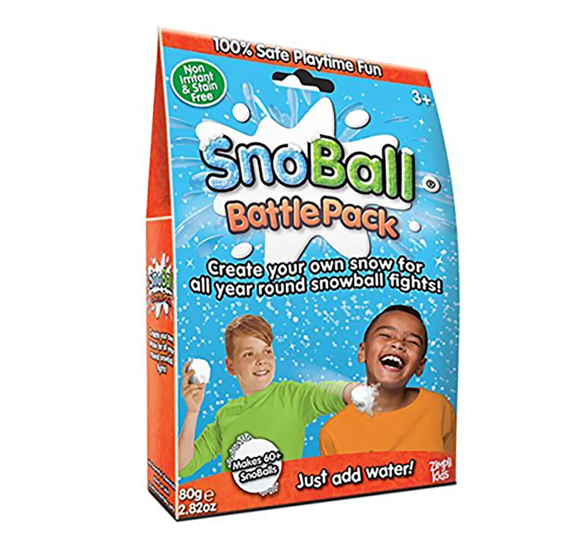 Zimpli Kids Snoball Battle Single Pack Impulse Toys for Kids age 3Y+ 
