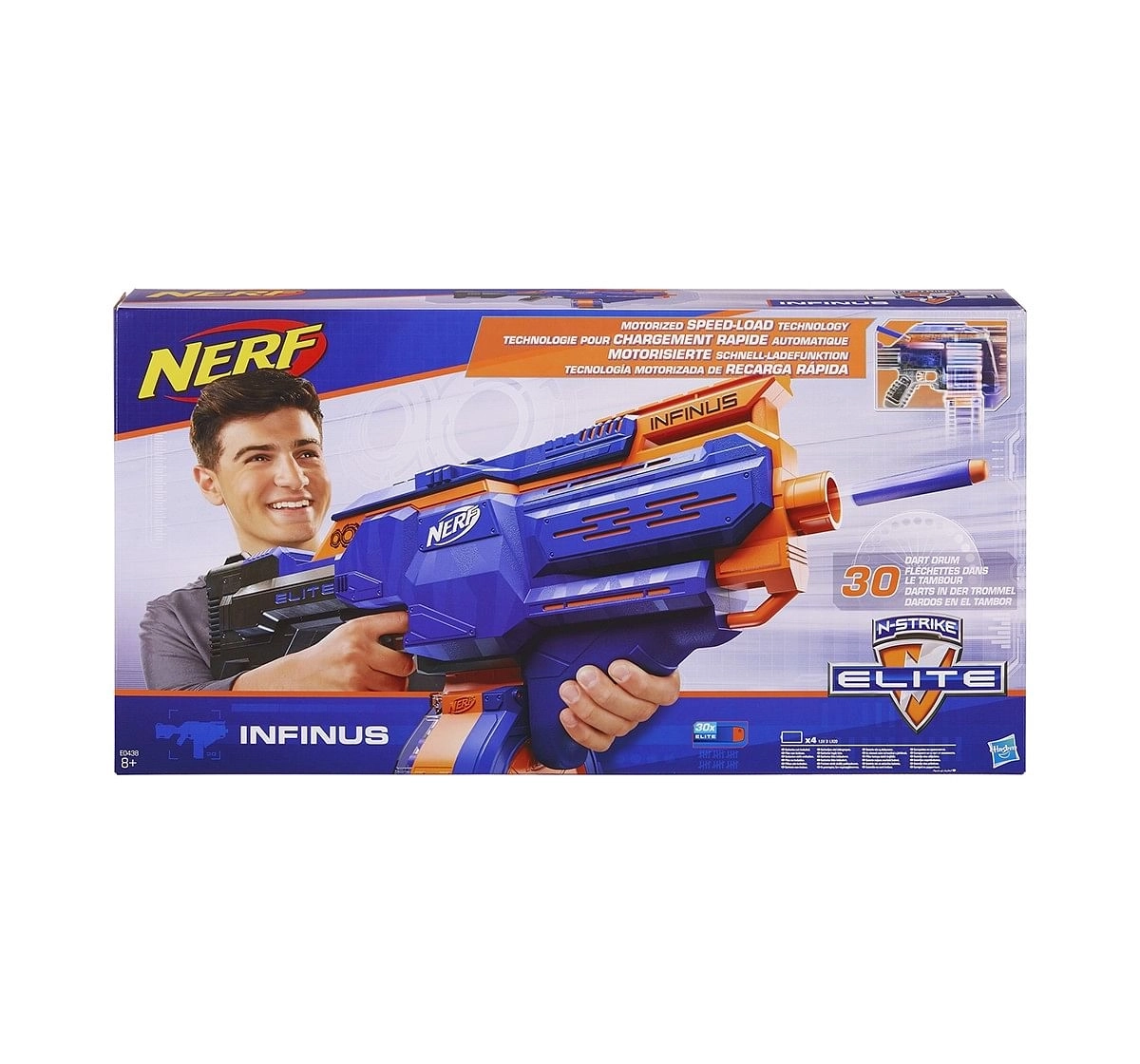 Nerf Infinus Blasters for age 8Y+ 