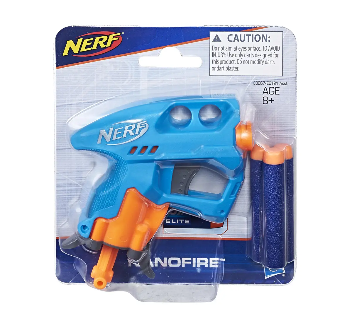 Nerf N-Strike Nanofire  Blasters for Kids age 8Y+, Assorted