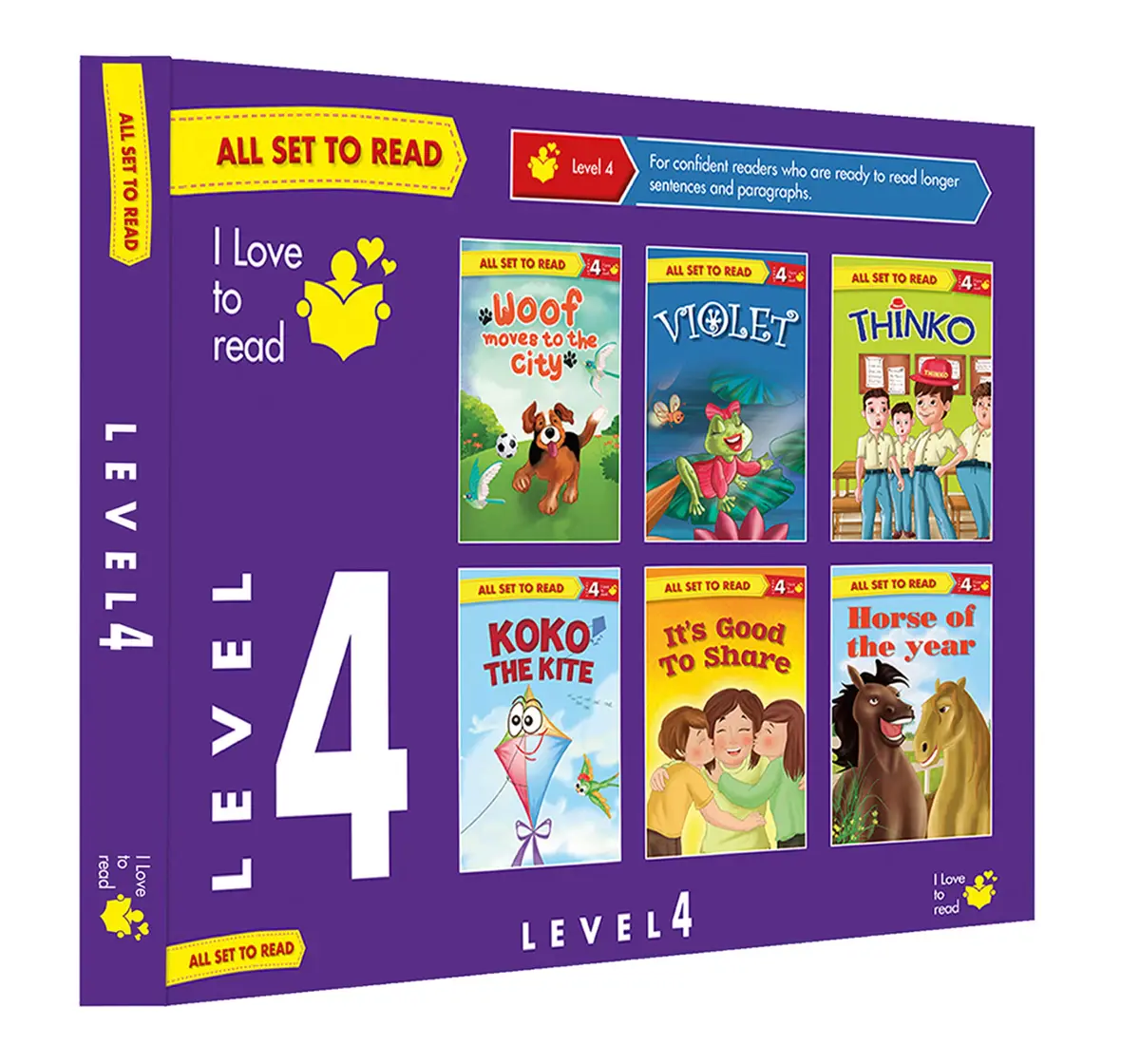 I Love To Read Level 4 Box Book