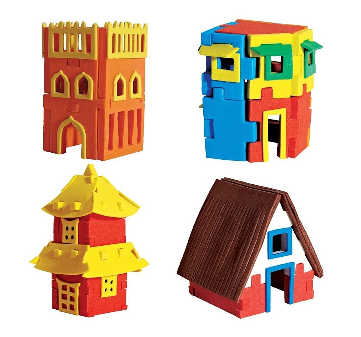  Imagimake World Wide Houses On The Map DIY Art & Craft Kit for Kids age 5Y+ 